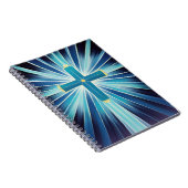 Blauw Kruis van Licht Tijdschrift Notitieboek (Rechterzijde)