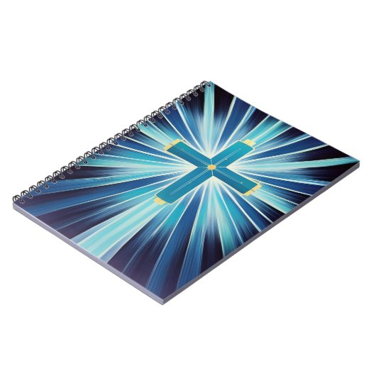 Blauw Kruis van Licht Tijdschrift Notitieboek (Linkerzijde)