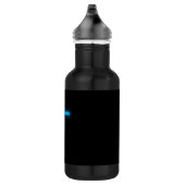 Blauw kruis waterfles  (Rechts)