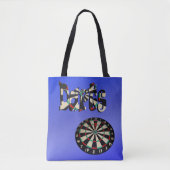 Blauw kunstbordontwerp voor Logo, Canvas tas (Voorkant)