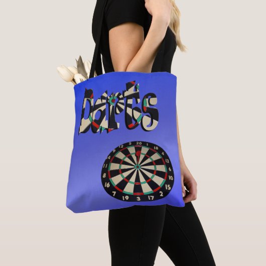 Blauw kunstbordontwerp voor Logo, Canvas tas (Dichtbij)