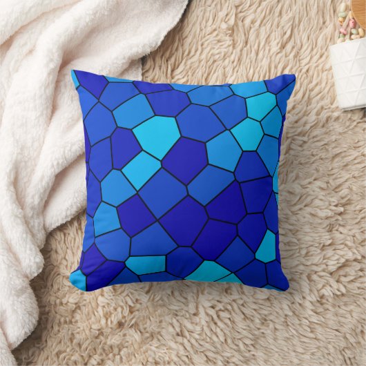 Blauw Kussen (Deken)