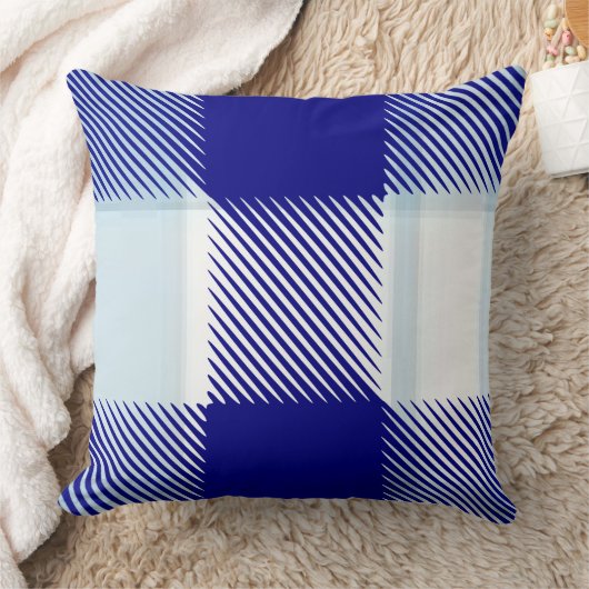 Blauw Kussen (Deken)