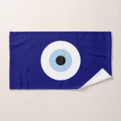 Blauw Kwaad Oog Succes & Bescherming Symbool Bad Handdoek (Handdoek)