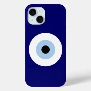 Blauw Kwaad Oog Succes & Bescherming Symbool iPhone 15 Case