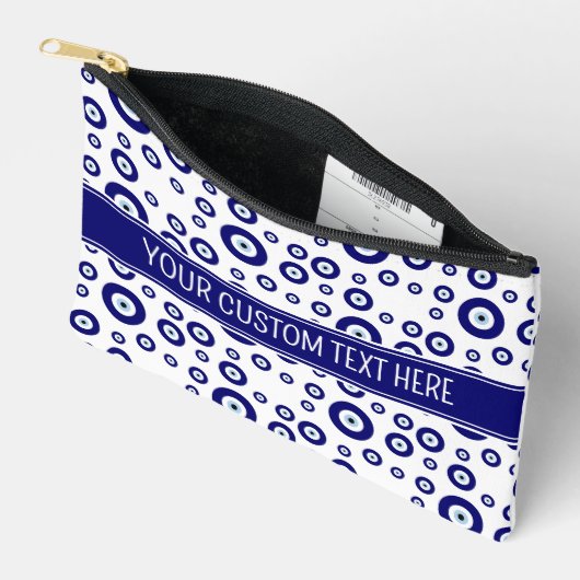 Blauw Kwaad Oog Succes & Bescherming Symbool Etui (Open)