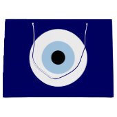 Blauw Kwaad Oog Succes & Bescherming Symbool Groot Cadeauzakje (Voorkant)