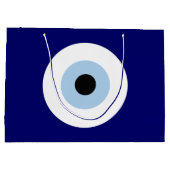 Blauw Kwaad Oog Succes & Bescherming Symbool Groot Cadeauzakje (Achterkant)