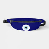 Blauw Kwaad Oog Succes & Bescherming Symbool Heuptasje (Voorkant)