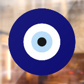 Blauw Kwaad Oog Succes & Bescherming Symbool Raamsticker (Vel 2)