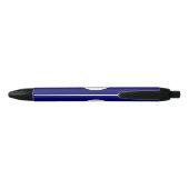 Blauw Kwaad Oog Succes & Bescherming Symbool Zwarte Inkt Pen (Achterkant)