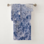 Blauw kwarts Zen Bad Handdoek (Insitu)