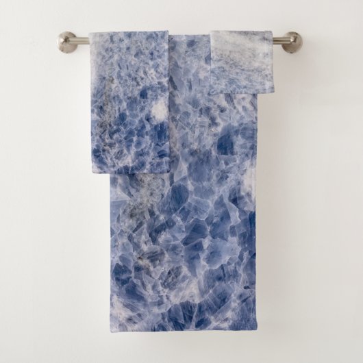 Blauw kwarts Zen Bad Handdoek (Insitu)