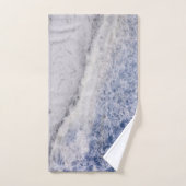 Blauw kwarts Zen Bad Handdoek (Handdoek)