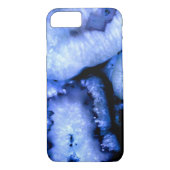 Blauw kwartsgewijs, blauw gedicht, abstract patroo Case-Mate iPhone case (Achterkant)