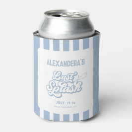 Blauw Laatste plons vrijgezellenfeest Favoriet Blikjeskoeler