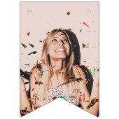 Blauw Laatste Splash Bachelorette Party Fotobanner Vlaggetjes (Derde vlag)