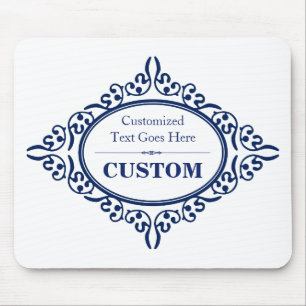  blauw label 3 muismat