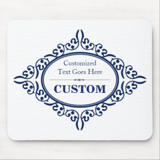 blauw label 3 muismat