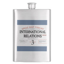 "Blauw label" Whiskey & IR Theory Flask