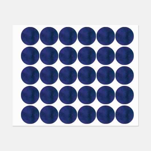 blauw labels (Vel)