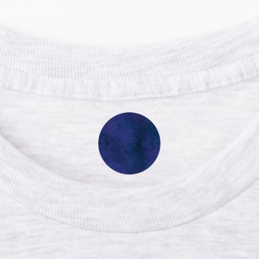 blauw labels (Aangebracht)
