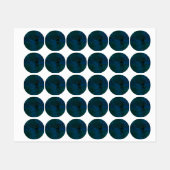 blauw labels (Vel)