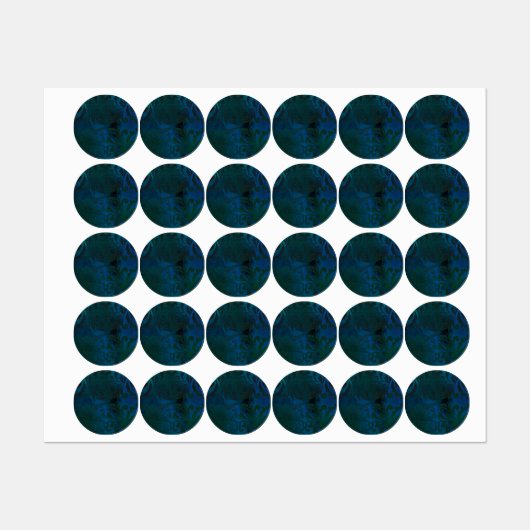 blauw labels (Vel)