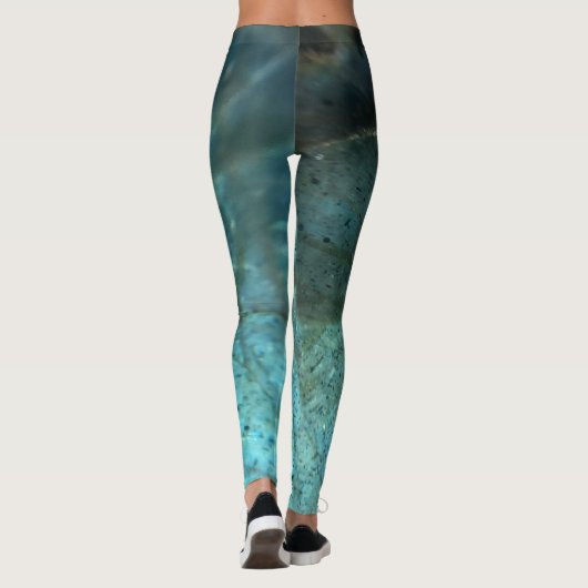 Blauw Labradorite Leggings (Achterkant)