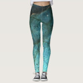 Blauw Labradorite Leggings (Voorkant)