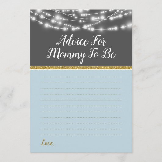 Blauw lampadvies voor mammie schoenen Game Gold Gr Advieskaart (Voorkant)