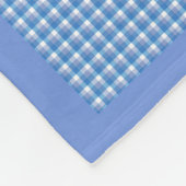 Blauw land met Baby Beren Fleece Deken (Hoek)