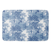 blauw landschapsprofiel met URL's en kolommen Badmat (Voorkant)