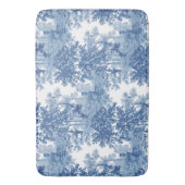  blauw landschapsprofiel met URL's en kolommen Badmat (Voorkant Verticaal)