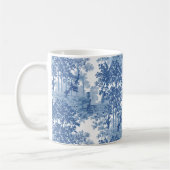blauw landschapsprofiel met URL's en kolommen Koffiemok (Links)