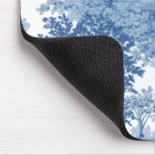 blauw landschapsprofiel met URL's en kolommen Muismat (Hoek)