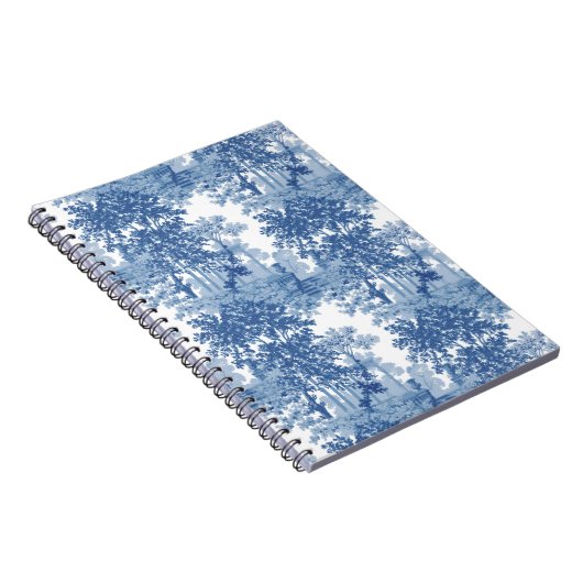 blauw landschapsprofiel met URL's en kolommen Notitieboek (Rechterzijde)