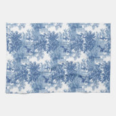 blauw landschapsprofiel met URL's en kolommen Theedoek (Horizontaal)