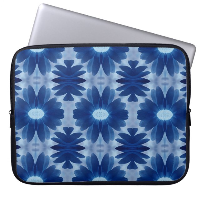 Blauw... Laptop Sleeve (Voorkant)