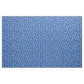 Blauw laurierspatroon stof (Yard (91,4 cm))