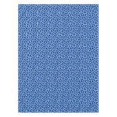 Blauw laurierspatroon tafelkleed (Voorkant)
