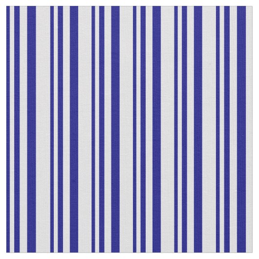 Blauw & lavender gekleurd Striped/Lined Pattern Stof (Close Up)