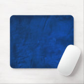 blauw leder abstract muismat (Met muis)