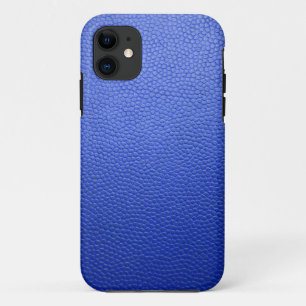 Blauw leder Case-Mate iPhone case