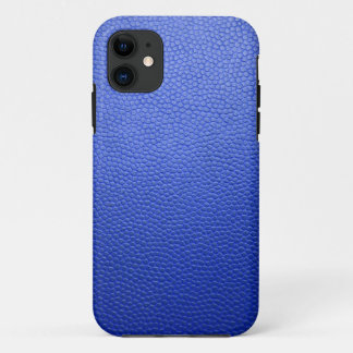 Blauw leder Case-Mate iPhone case
