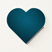 Blauw leder notitieboek (Achterkant)