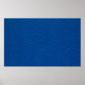 blauw lederen textuur achtergrondleder, blauw, tex poster (Voorkant)