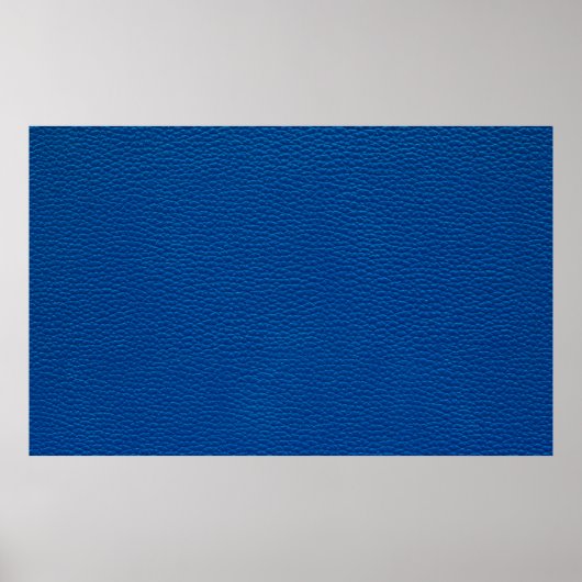 blauw lederen textuur achtergrondleder, blauw, tex poster (Voorkant)