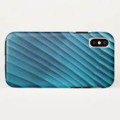 Blauw lef Diagonaal Case-Mate iPhone Case (Achterkant (horizontaal))