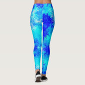 Blauw Leggings (Achterkant)